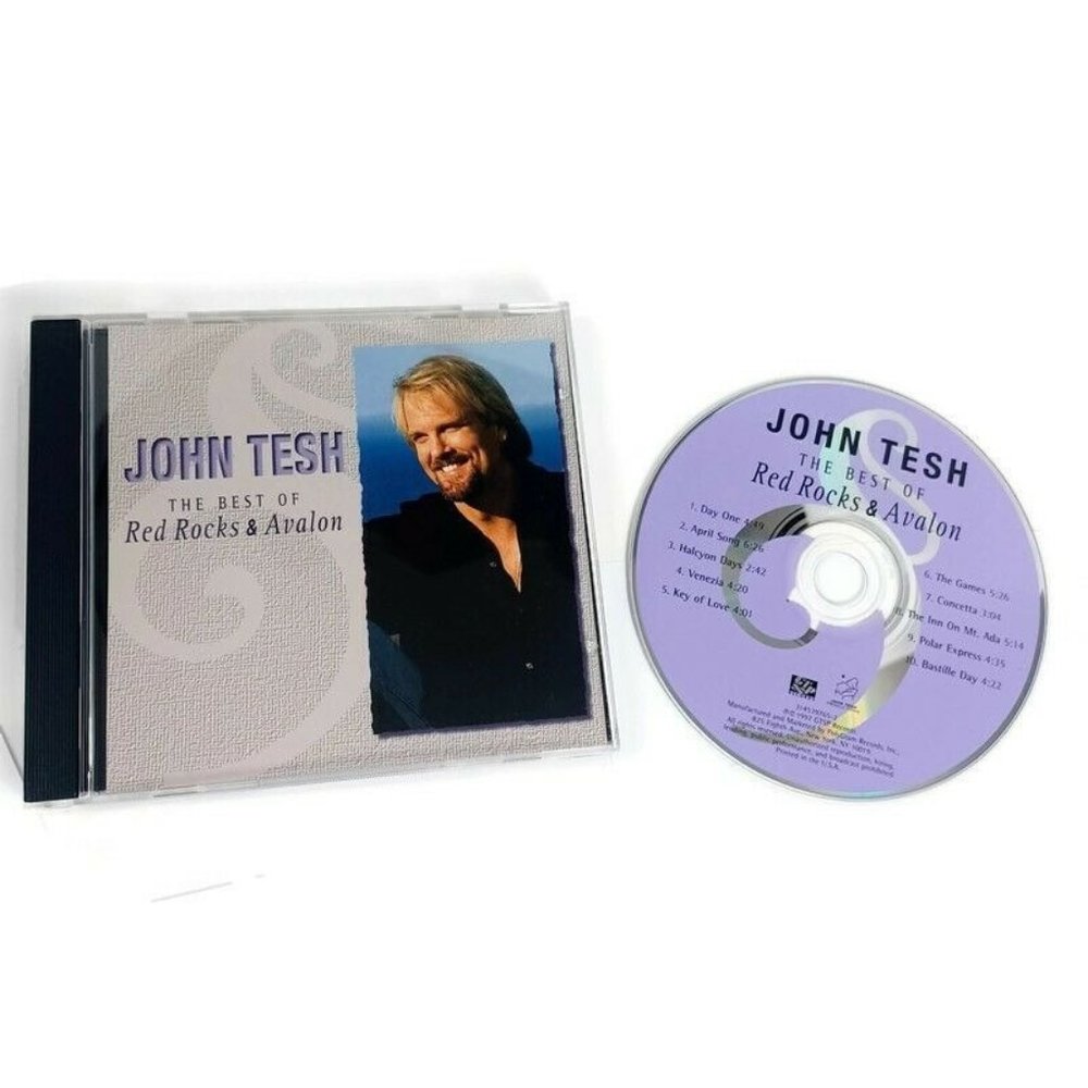 John Tesh The Best Of Red Rocks & Avalon CD *MINIMAL WEAR